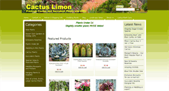 Desktop Screenshot of cactuslimon.net