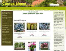Tablet Screenshot of cactuslimon.net